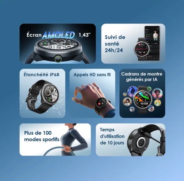 oraimo Watch 5R Amoled - 1,43"