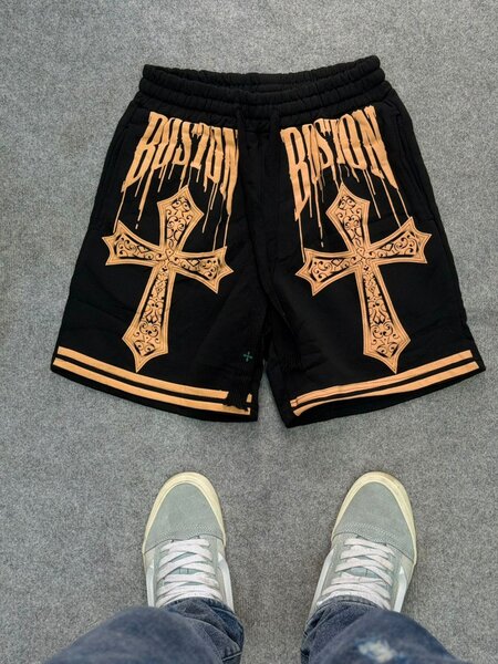 Shorts tendance avec croix