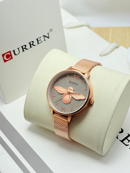 Montre Femme CURREN Rose Papillon Luxe