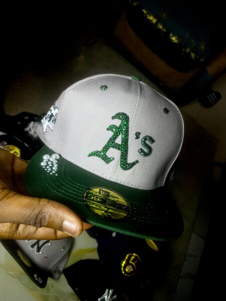 Casquette A's Strass