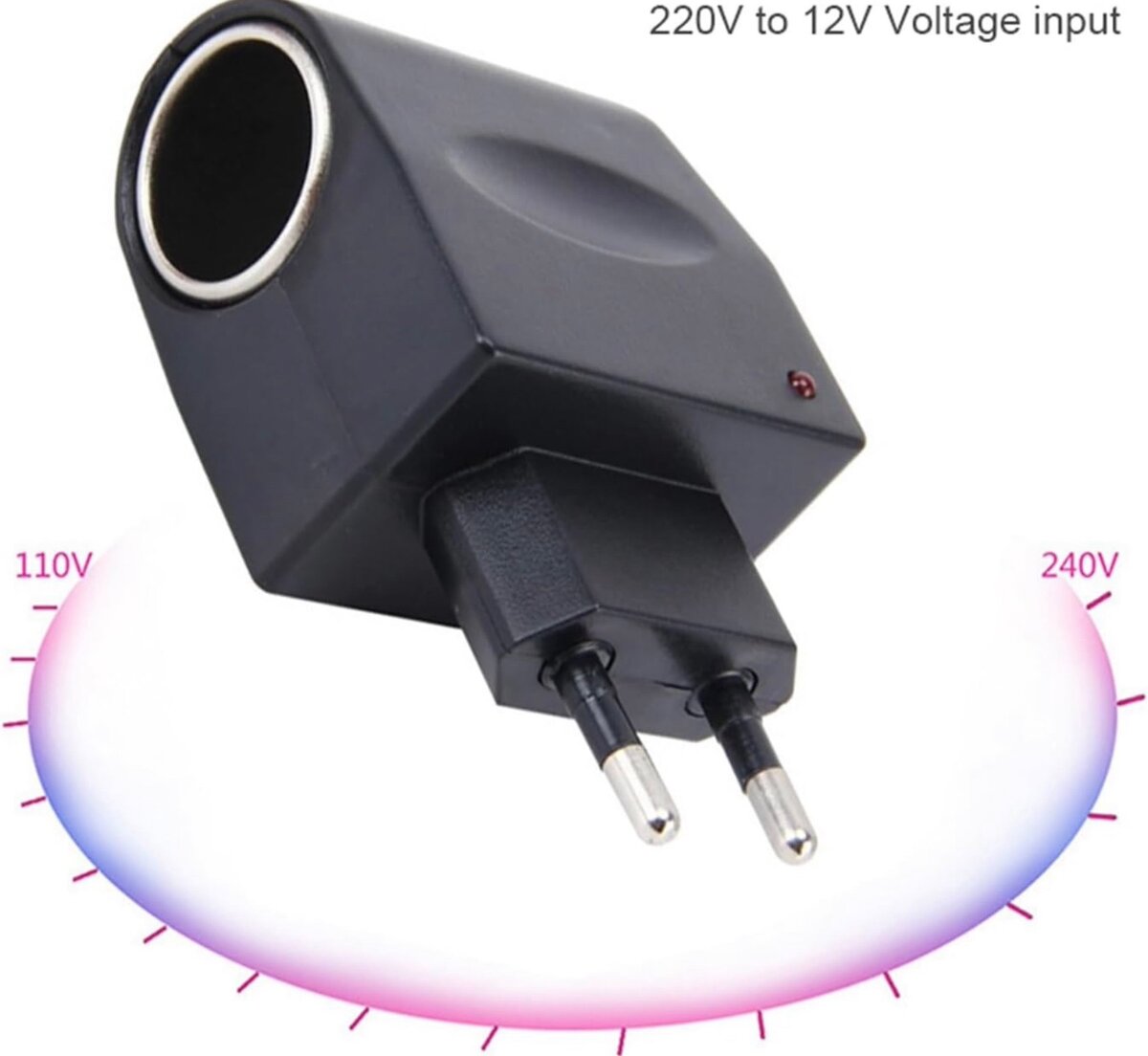 Adaptateur Secteur Voiture Convertisseur De Prise Maison Aut