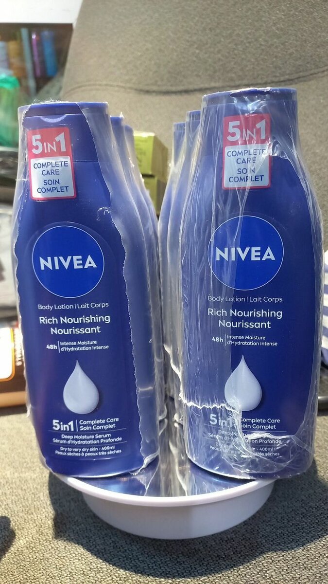 Nivea body lotion