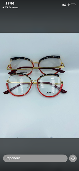 Chanel et Dior Lunettes de Vue pour Hommes et Femmes