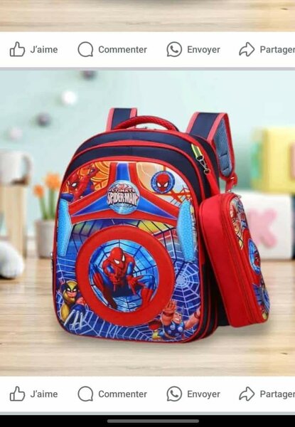 Sac à Dos Enfant Spider-Man