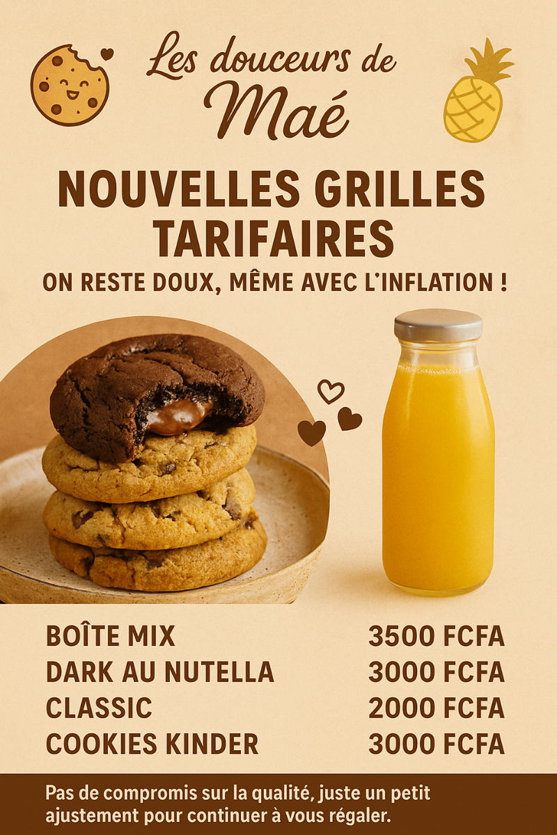 Cookies gourmands au chocolat