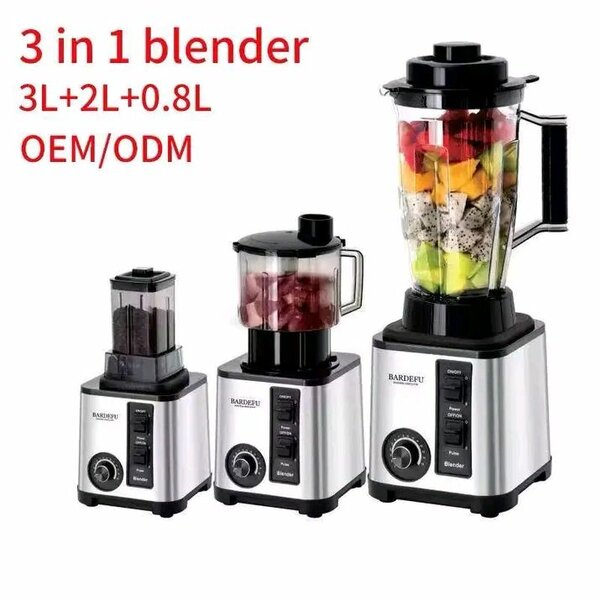 Blender 3 en 1 Inox