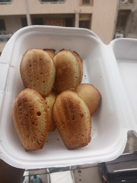 Madeleines moelleuses