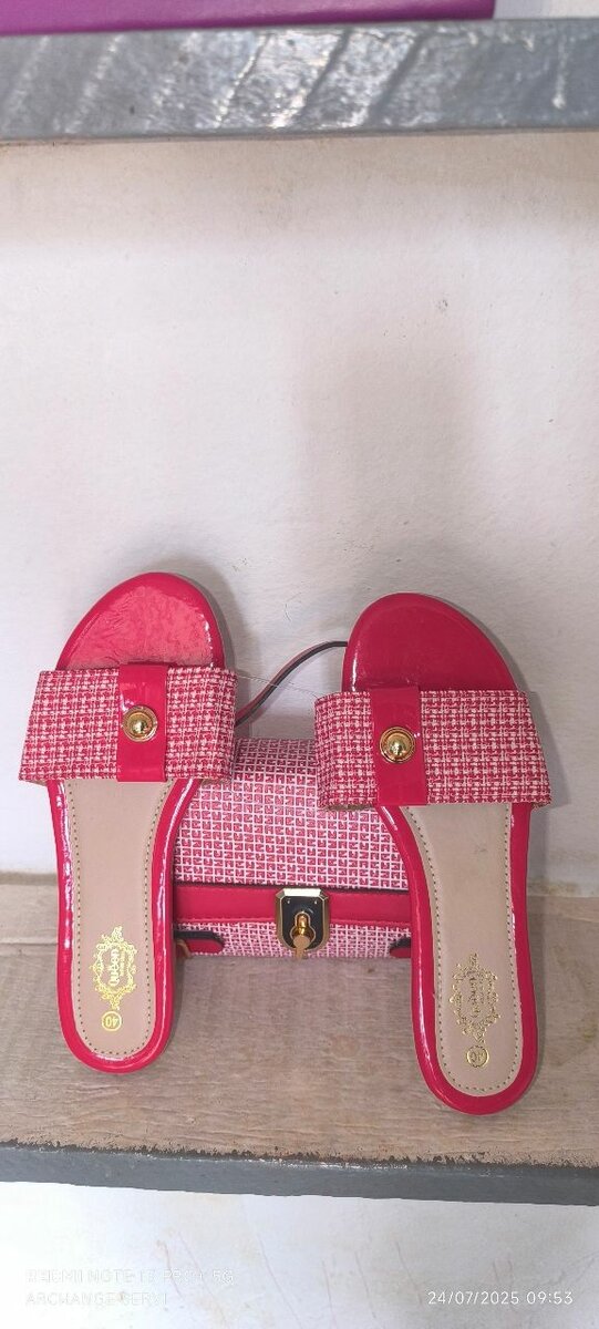 Ensemble sac à main+ chaussure