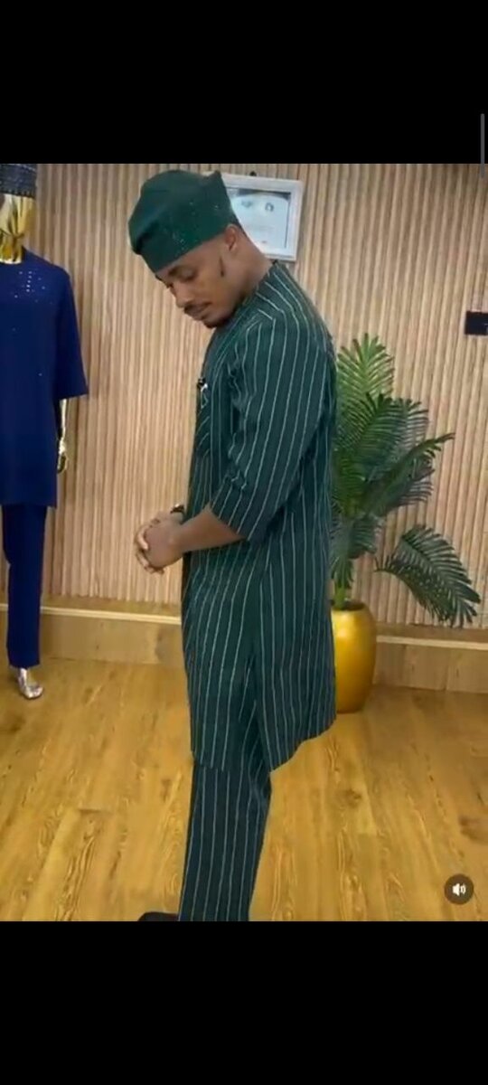 Men's Traditional Agbada Set