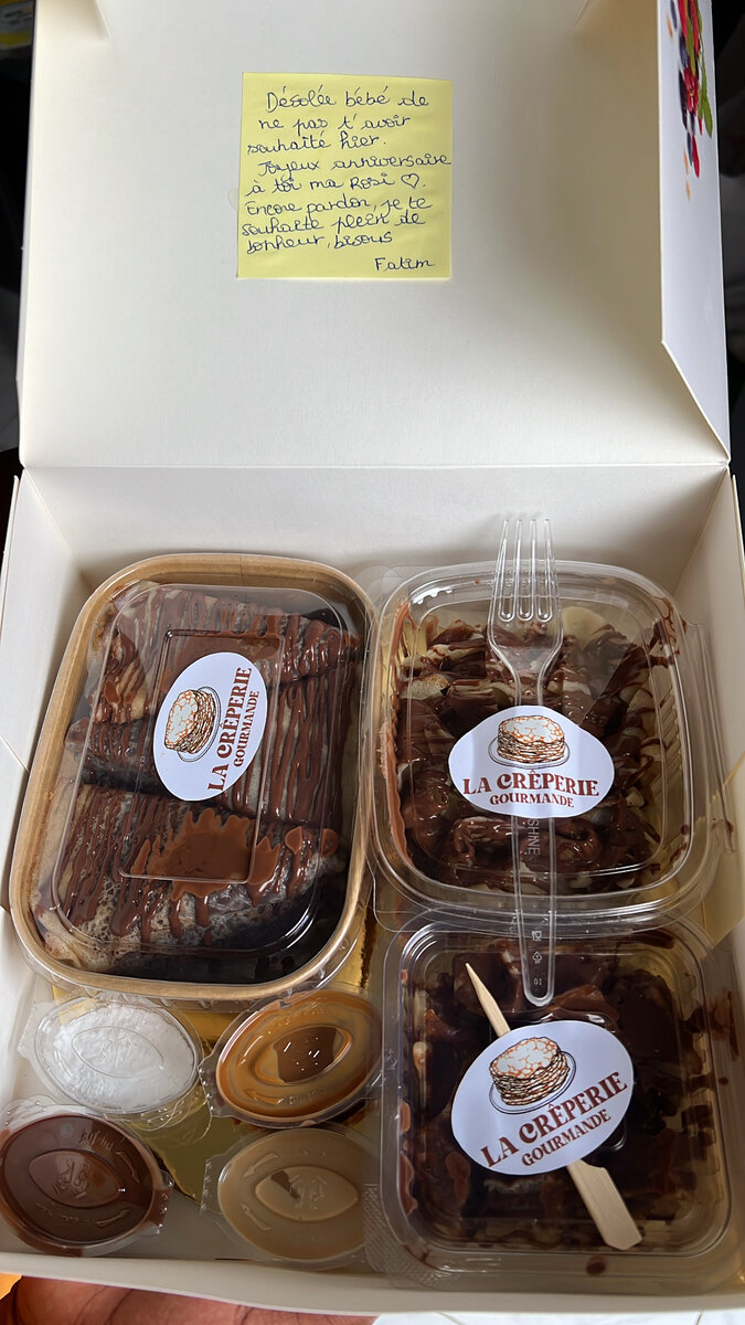 Gourmet Crepe Dessert Box