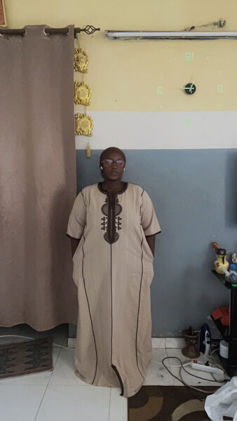 Robe longue homme africaine