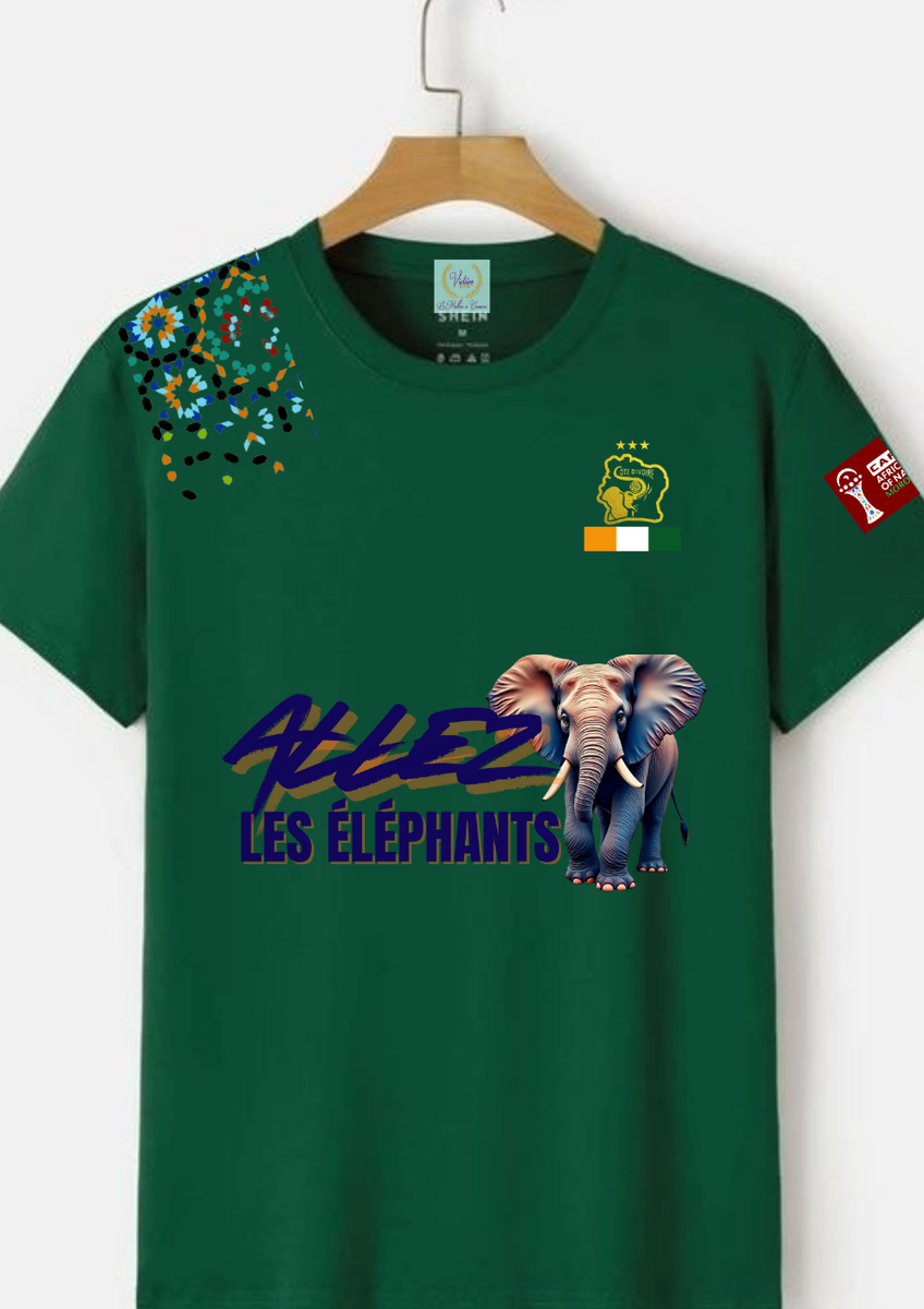 T-shirt "Allez Les Éléphants"