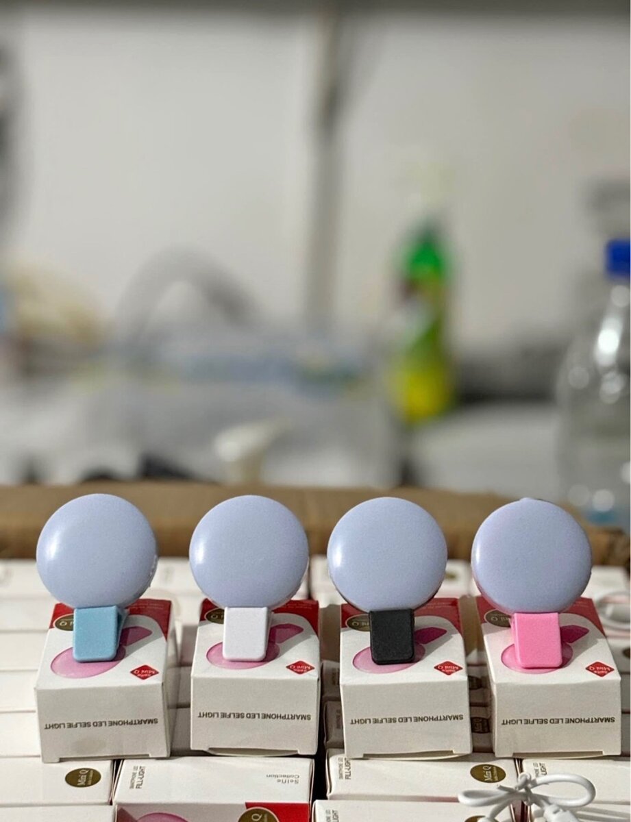 Lumière Anneau Auto-clip