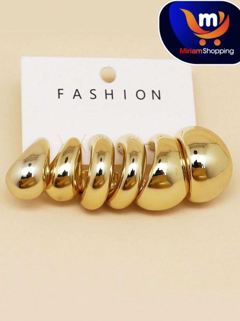 Bagues dorées modernes