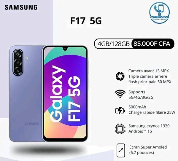 Samsung Galaxy F17 5G 128GB