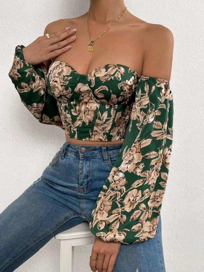 Corset bustier shein