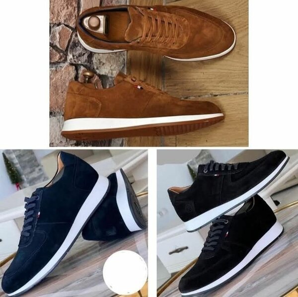 Baskets en cuir élégantes