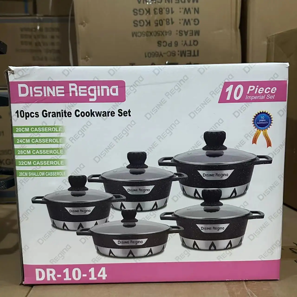 10pcs granite cookware