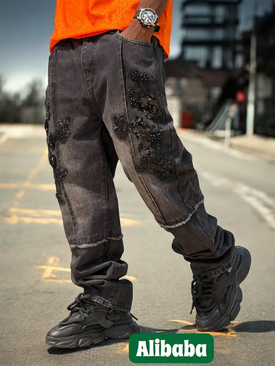 Jeans streetwear homme