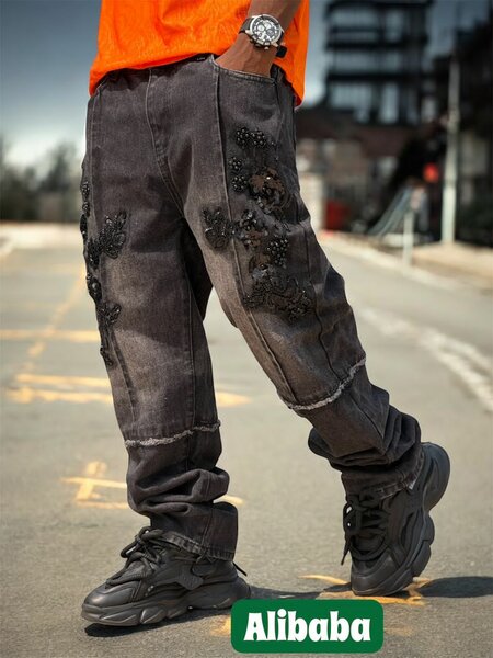 Jeans streetwear homme