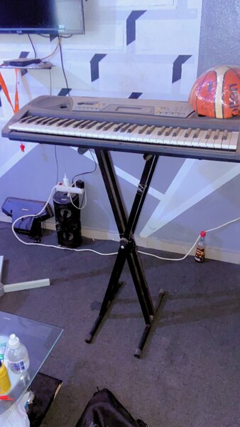 Piano + ballon de basket