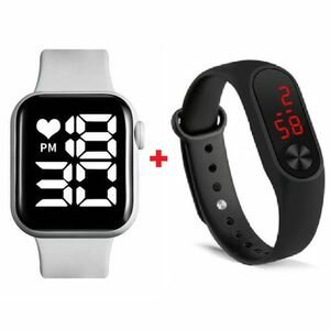 Ensemble De 2 Montres NumériqueS LED