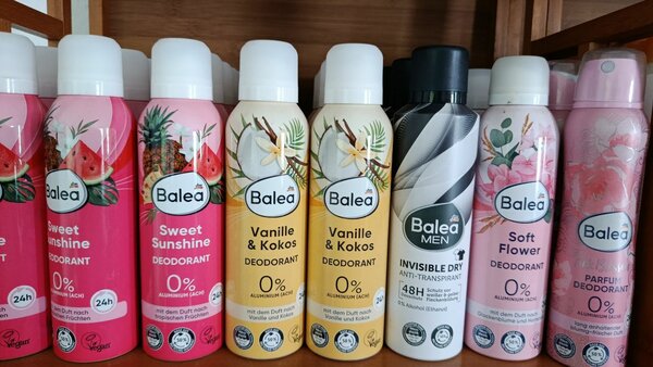 Déodorant Balea Invisible Dry