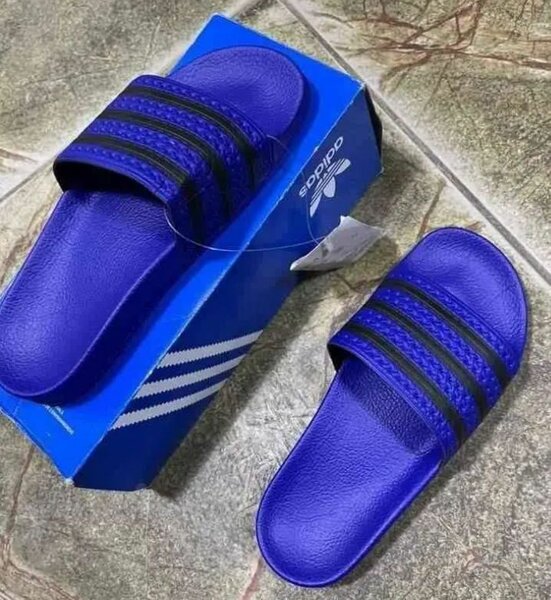 Adidas Adilette confortable bleu