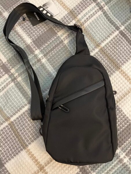 Сумка-рюкзак через плечо(борсетка), мужская