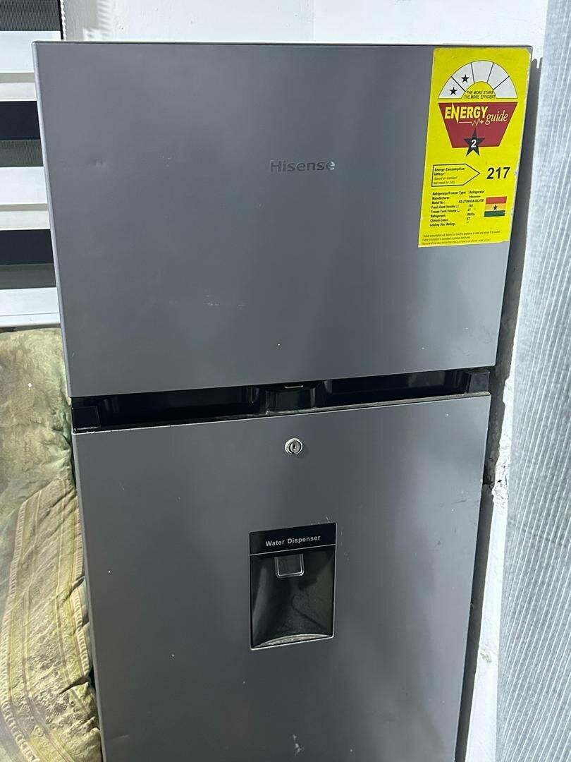 Hisense double door fridge