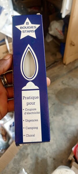 Bougies étoiles d'urgence