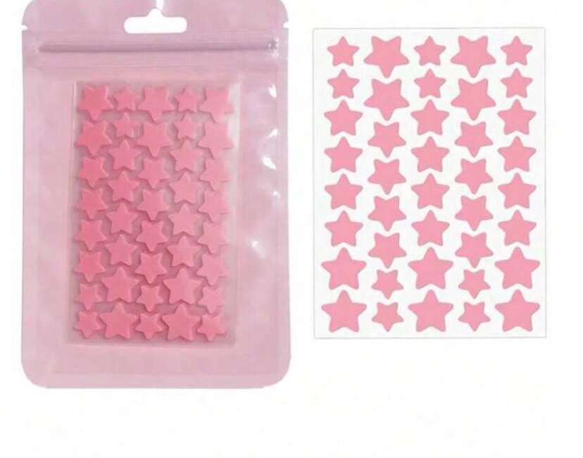 Autocollants Étoiles Visage Adhésifs