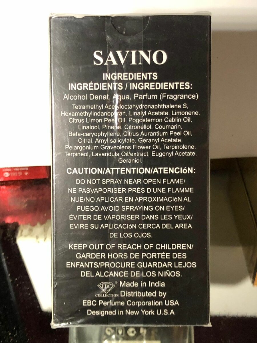 Savino Eau de Parfum Homme