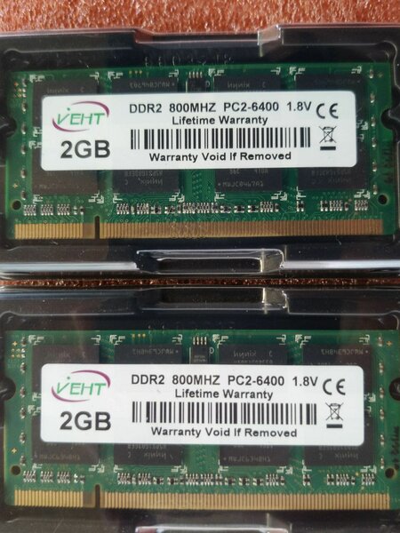 DDR2 2GB 800Mnz для Ноутбука