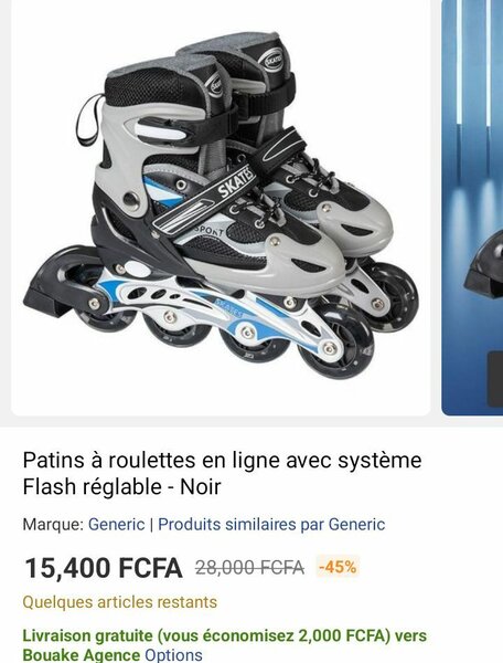 Patins à roulettes Flash réglables