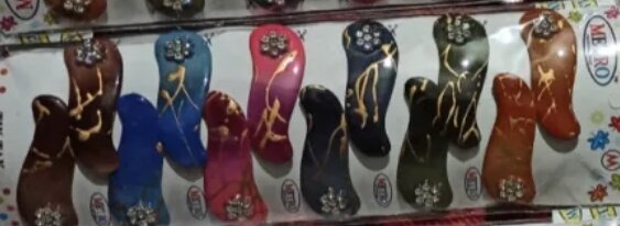 PACK OF SIX (06) FANCY HAIR CATCHER PINS FOR WOMEN AND GIRLS