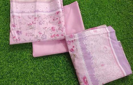 3 piece cotton suit
