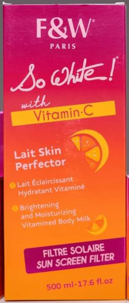 F&W So white Vitamin C lotion