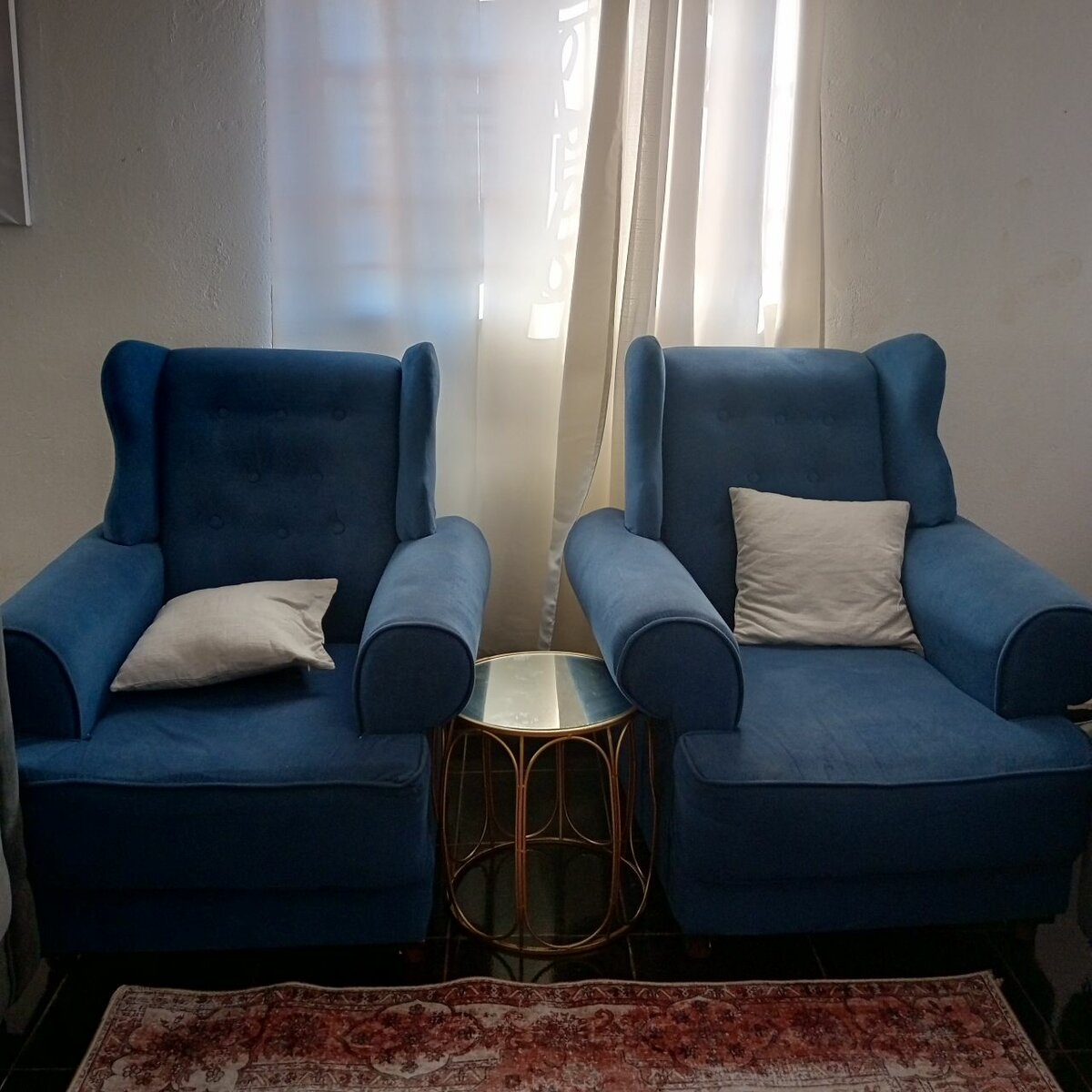 Wingback chairs