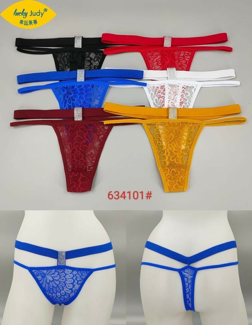 Dozen Cotton and lace panties
