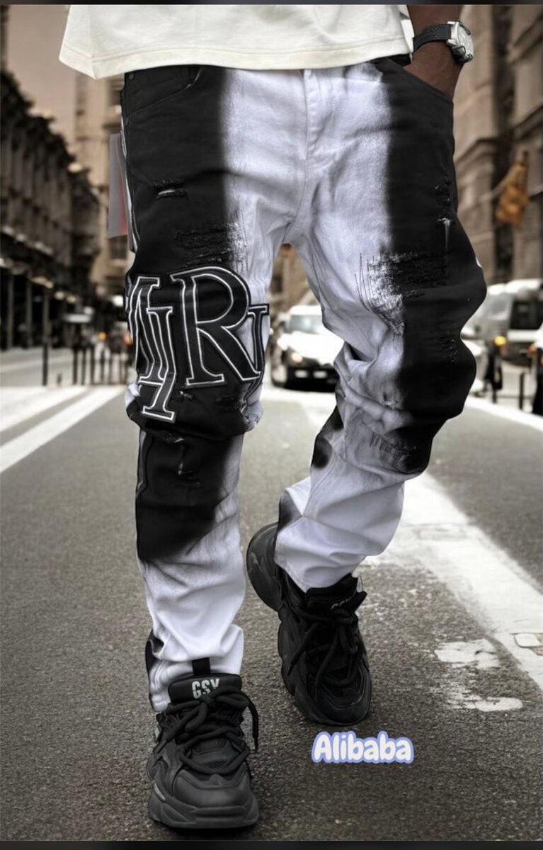 Jeans streetwear décontracté