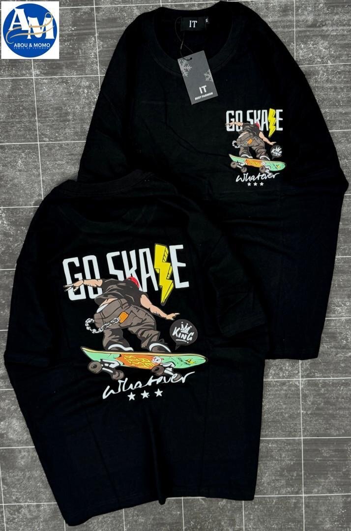 T-shirt imprimé décontracté