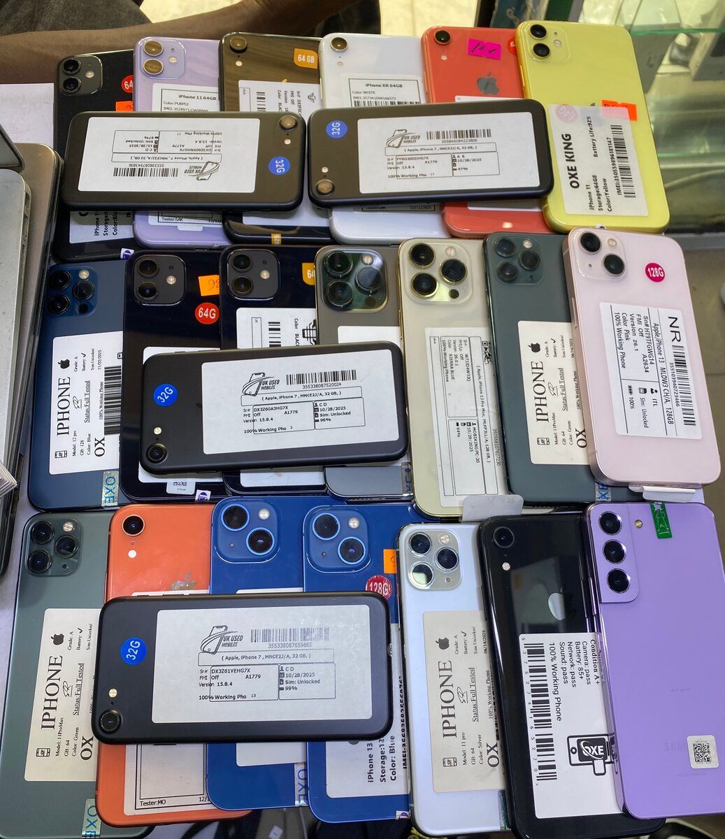 Smartphones débloqués