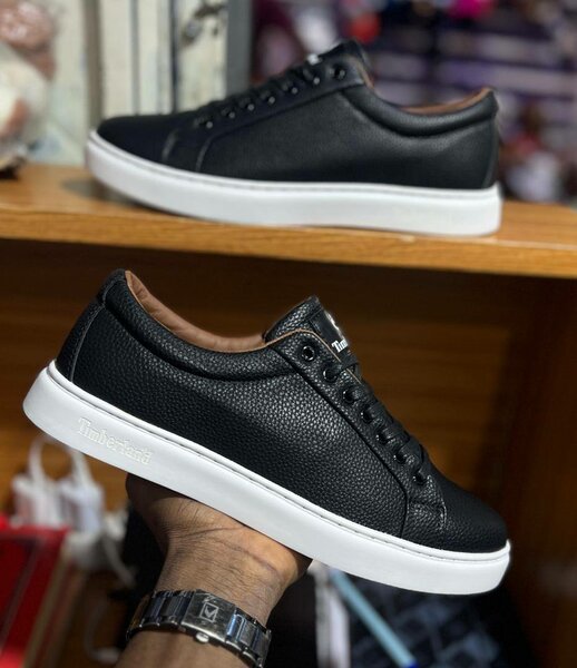 Sneakers en cuir pour hommes