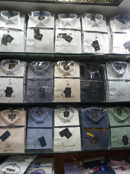 Self fabric softness and cotton shirt