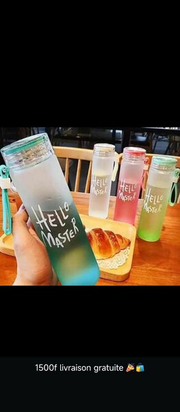Bouteille Infuseur "Hello Master"