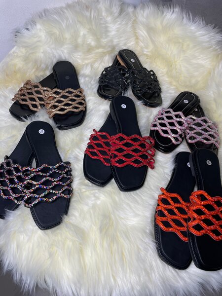 Sandales Femme Éclatantes