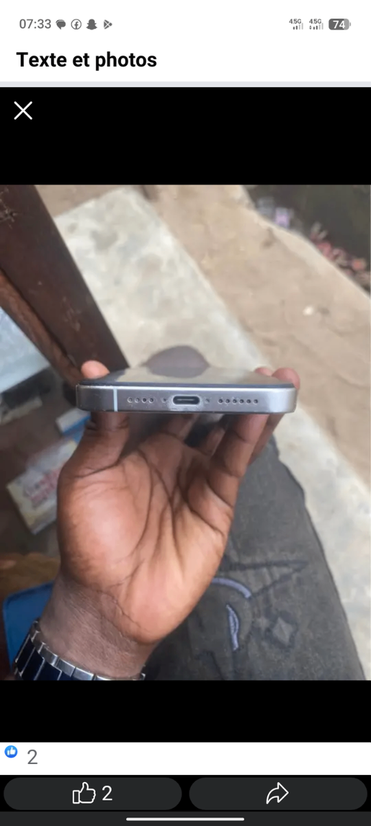 Smartphone avec Protection