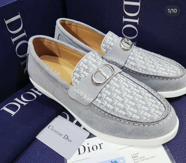 Mocassins en daim Dior