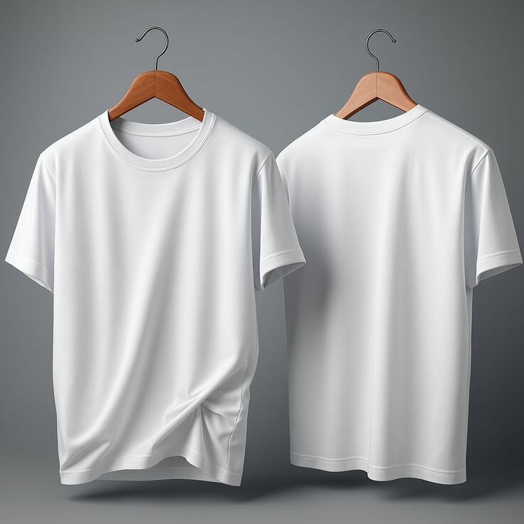 T-shirt Blanc Unisexe